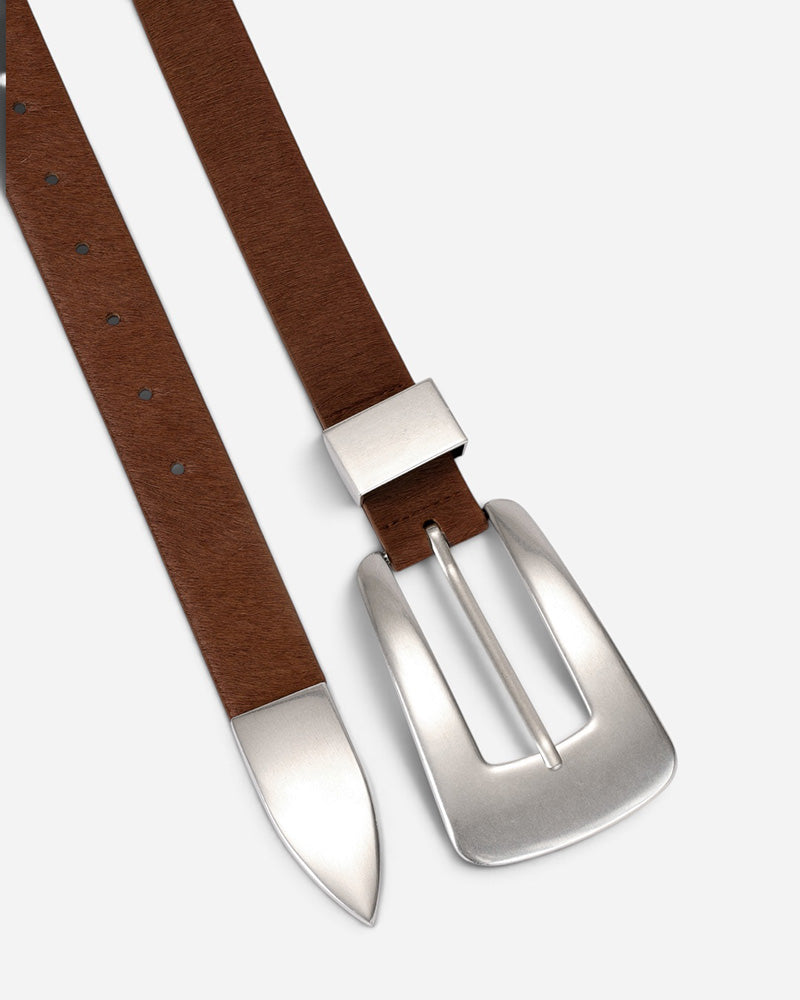 Logan Belt / Mustang Hair Calf