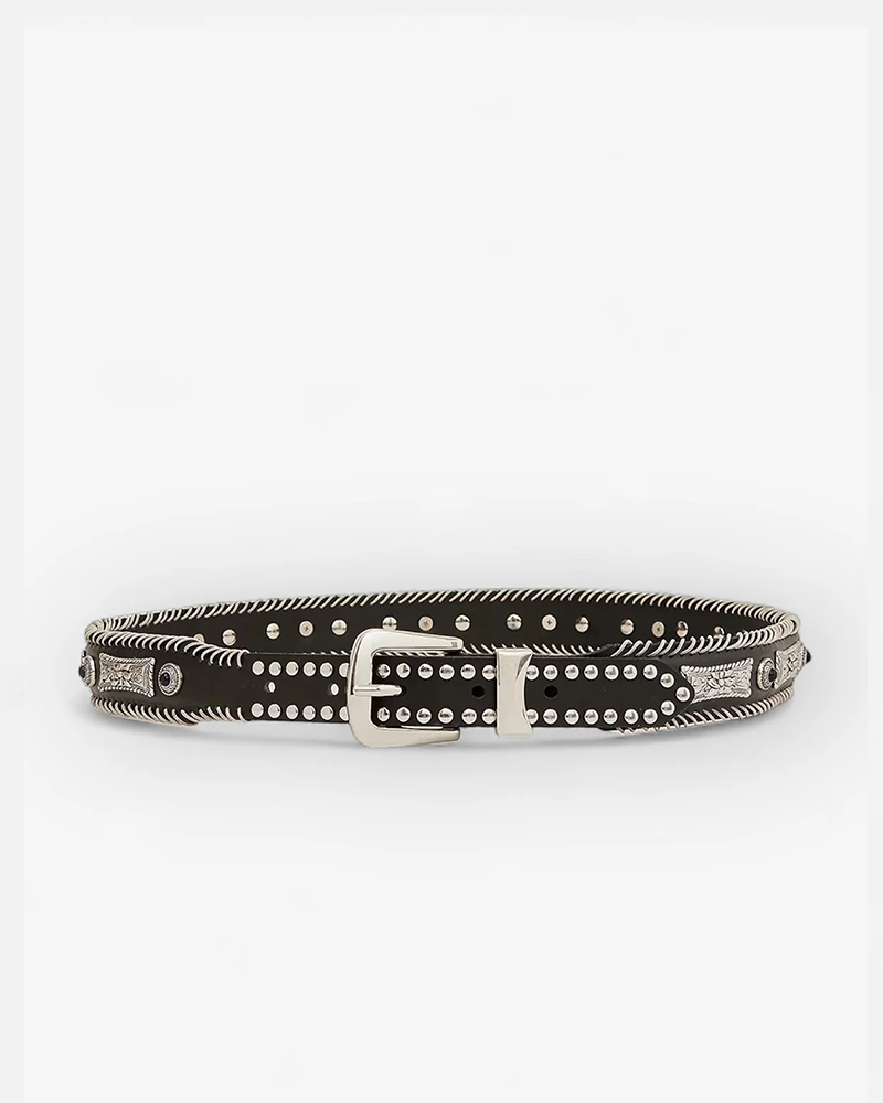 Glad Hand Leather Studs Belt Narrow 美品 全2色【GLAD HAND/グラッドハンド】×【HTC/エイチティーシー】2024AW