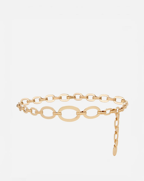 Chase Gold Chain Belt | Linea Pelle display picture 1